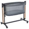 Кроватка-манеж ME 1125-G NOA Dark Gray