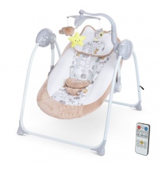 Качели ME 1075 TEDDY Beige Animals