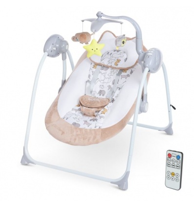 Гойдалка ME 1075 TEDDY Beige Animals
