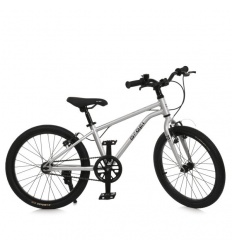 Велосипед детский 20д. PROF1 MB 20LIGHTY SILVER