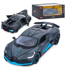 Машина 64210 Bugatti, 14см, инерционная, 1:32, металл, двери и копот открываются, в коробке