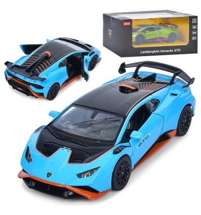 Машина 64310 Lamborghini,14см, инерционная, 1:32, металл, дверь копот открывается, 2цвета, в коробке
