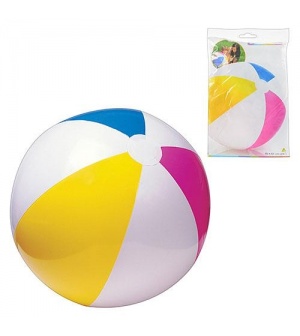 Мяч 59030 (36шт/ящ) разноцветный INTEX