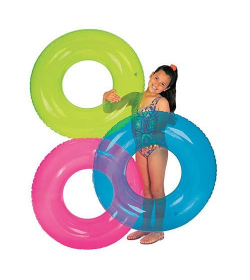 Круг 59260sh (24шт) однотонный INTEX 