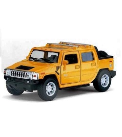 KT Машинка жел. HU KINSMART KT 5097 W "HUMMER H2 SUT2005"