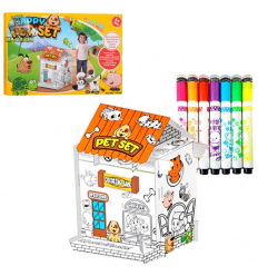 Набор для творчества MK 2148 Домик - раскраска