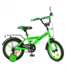 Велосипед детский PROF1 14д. T1436 (1шт/ящ) Racer, зеленый