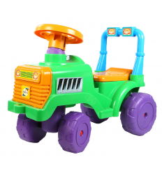 Автомобиль для прогулок "Орион" 931-931 "Бэби трактор" со спинкой