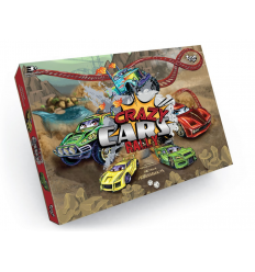 Игра настольная 0357dn "Crazy Cars Rally", "Данко-тойс", в коробке