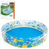 BW Бассейн 51004 (6шт/ящ) BESTWAY детский, Подводный мир, 152-30см, 3 кольца, ремкомплект, в коробке