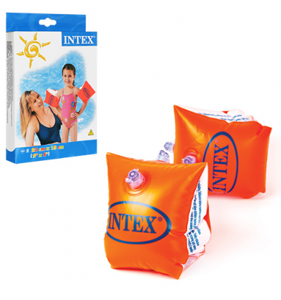 Нарукавник 58642 (36шт) красный, 23-15см, 3-6лет, в кор-ке, 13-19-2,5см