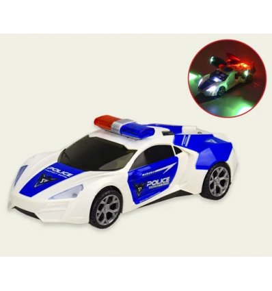 Машина 8811-23 Полиция, на батарейках, в коробке