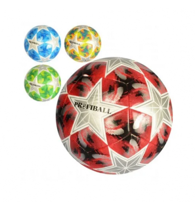 Мяч футбольный EN 3193 (30шт) размер 5, ПВХ 1,8мм, 2слоя, 32панели, 300-320г, 6видов(клубы)