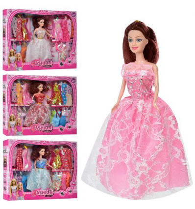 Кукла с нарядом KL 888 C платья, в коробке