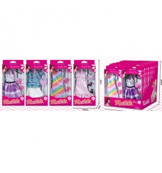 Кукольный наряд BLD 324-1 платье, в коробке