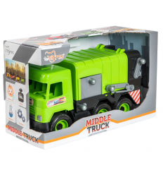 Машина 39484 "Тигрес" "Middle truck" мусоровоз, зеленый