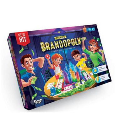 Гра настільна G-BrP-01-01 "Brandopoly Premium", в коробці