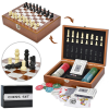 Шахматы XQ 12099 шахматы, покер, 100 фишек, 2 бревна карт, в коробке