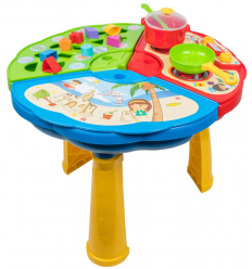 Столик игровой 39380 ТИГРЕС, многофункциональный игровой столик для детей