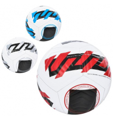М'яч футбольний MS 3607 розмір 5, ПУ, 380-420 г, 3 кольори, в кульку