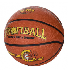 М'яч баскетбольний EN-S 2104 розмір 5, малюнок-друк, 460-500 г, в кульку