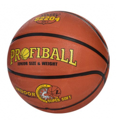 М'яч баскетбольний EN-S 2204 розмір 6, малюнок-друк, 520-540 г, в кульку