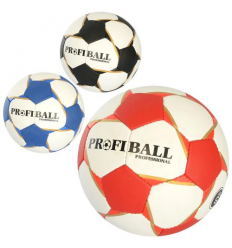 М'яч футбольний 2500-187 розмір 5, ручна робота, 32 панелі, в кульку