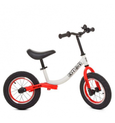 Беговел детский М 5460 A-7 (1шт/ящ) PROFI KIDS 12 д., бело-красный