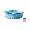 Басейн каркасний 28208 (1шт/ящ) INTEX, 305-76 см, 4485 л, з 220V фільтр-насос, в коробці