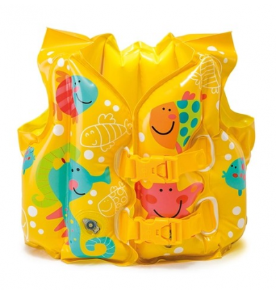 Жилет 59661 (1ящ/24шт) с рыбками INTEX