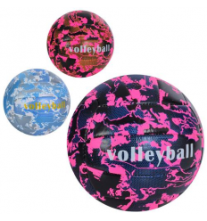 Мяч волейбольный MS 3628 официальный размер, ПВХ, 280-290г, 3 цвета, в пакете