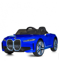Машина JE 1009 EBLR-4 (4WD) (1шт/ящ) р/у, 2,4G, передні 2*18W, задні 2*25W, 1 акумулятор 12V/7AH, колеса EVA, шкiра, синiй