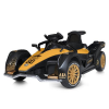 Машина M 5051 EBLR-6 (1шт/ящ) Bambi Racer, 2 мотори 25 W, 1 акумулятор 12V/9AH, музика, свiтло, MP3, USB, EVA, шкiра, жовтий