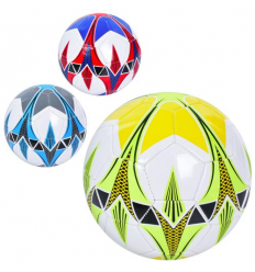 Мяч футбольный EN 3337 размер 5, ПВХ, 340-360 г, 3 вида, в кульке