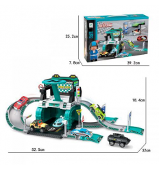 Гараж 660-A 88 этажа 2, джип/вертолет-металл, фигурка 9 см, 39 дет, в коробке