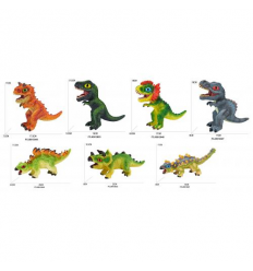 Фігурка JS 04-2-3-6-7-9-11-15 динозавр, звук, світло, 7 видів (від 20 см до 26 см), на батарейках (табл), у пакеті