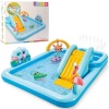 Игровой центр 57161 (2шт/ящ) INTEX Джунгли, 244-198-71см, 2бассейная (493и57л), горка, надувные игру
