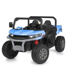 Грузовик M 5026 EBLR-4 (24V) (1шт/ящ) Bambi Racer, р/у, муз, свет, MP3, USB, кожаные сиденья, синяя