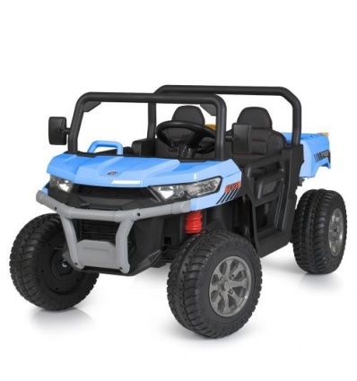 Вантажівка M 5026 EBLR-4 (24V) (1шт/ящ) Bambi Racer, р/у, музика, світло, MP3, USB, колеса EVA, шкіряні сидіння, синiй