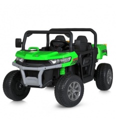 Грузовик M 5026 EBLR-5 (24V) (1шт/ящ) Bambi Racer, р/у, муз, свет, MP3, USB, кожаные сиденья, зелены