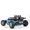Джип JS 3168 EBLR-4 (24V) (1шт/ящ) 2,4G, 2 мотори*120 W, 1 акумулятор*24V/7AH, колеса EVA, шкiряні сидіння, синiй
