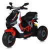 Мотоцикл M 5744 EL-3 (1шт/ящ) Bambi Racer, 2мотори*35W, 1акум*12V/12AH, музика, світло, MP3, TF, USB, колеса EVA, шкіра, червони