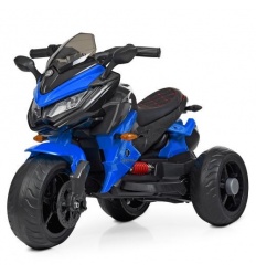 Мотоцикл M 4274 EL-4 (1шт/ящ) Bambi Racer, 2 мотора, 1 аккум-р, музыка, свет, MP3, TF, USB, синий