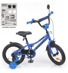 Велосипед детский PROF1 с диаметром колес 14 дюймов
