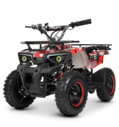 Квадроцикл HB-ATV 800 AS-3 (1шт/ящ) мотор 800 W, 3 акумулятора 12A/12V, V 22км/год., до 65 кг, червоний