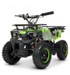 Квадроцикл HB-ATV 800 AS-5 (1шт/ящ) мотор 800 W, 3 аккумулятора, V 22км/час, до 65 кг, зеленый