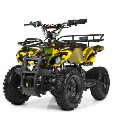 Квадроцикл HB-EATV 800 N-13 (MP3) V3 (1шт/ящ) мотор 800W, 3 акку, V 20 км/ч, BLUETOOTH, желтый камуф