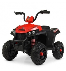 Квадроцикл M 4131 EL-3 (1шт/ящ) Bambi Racer, 1 мотор 40W, 1 акумулятор 6V/4,5AH, MP3, шкіряні сидіння, колеса EVA, музіка, світл