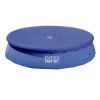 Тент 28020 (6шт/ящ) INTEX, для басейнів діаметром 244 см, в коробці, 25,5-23-7,5 см, синій
