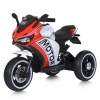 Мотоцикл M 4053 L-3 (1шт/ящ) Bambi Racer, 2мотори*25W, 2акум*6V/5AH, MP3, USB, ручник газу, світящиеся колеса, шкіряні сидіння, 